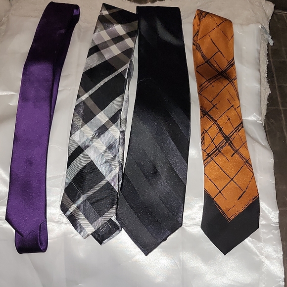 Damo Other - Damo Purple and Black Tie Collection Accessories